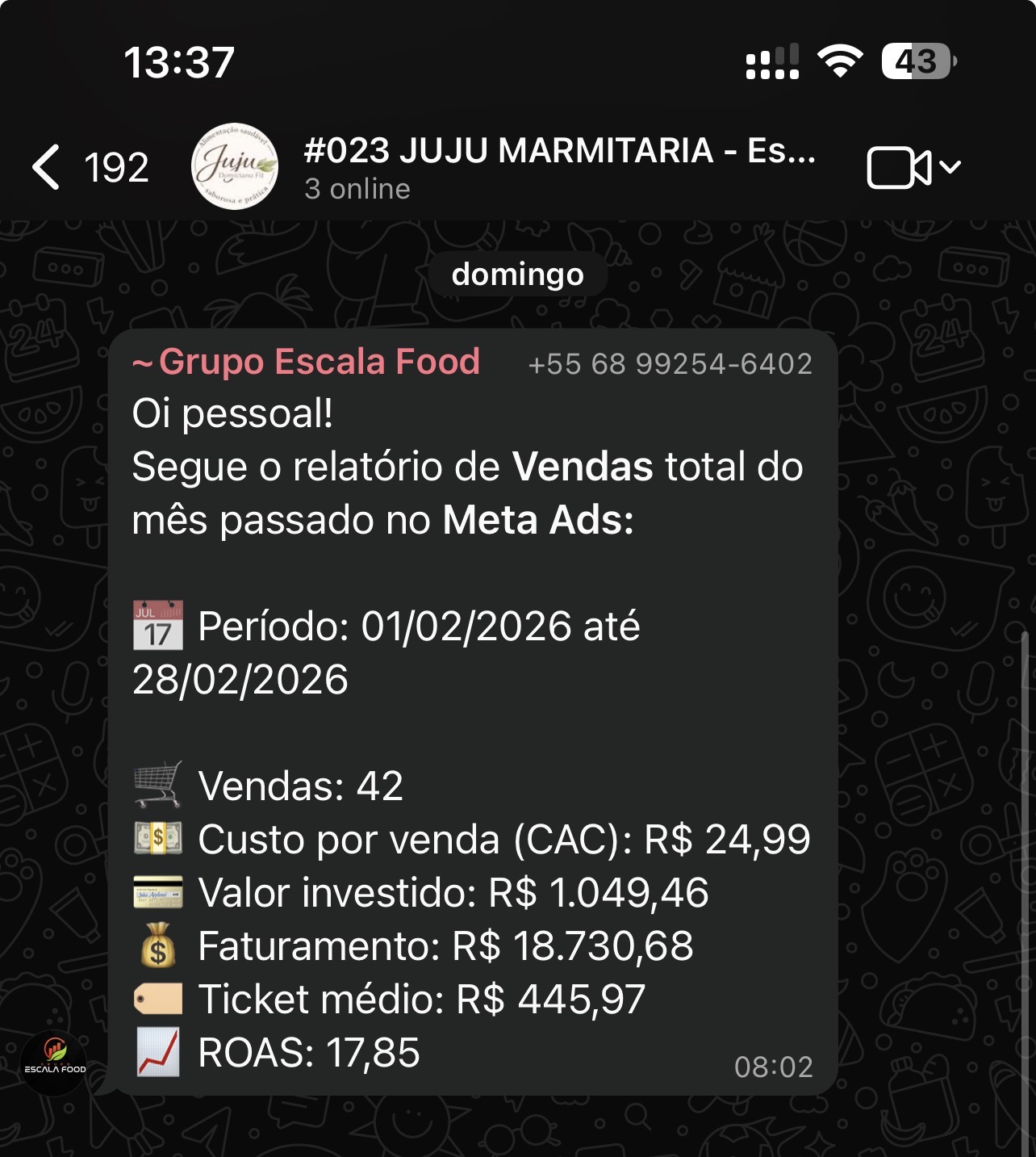 Resultado de cliente 6
