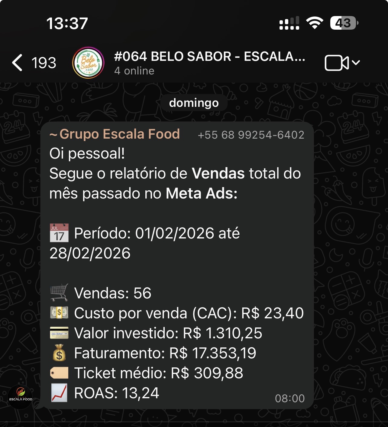 Resultado de cliente 7